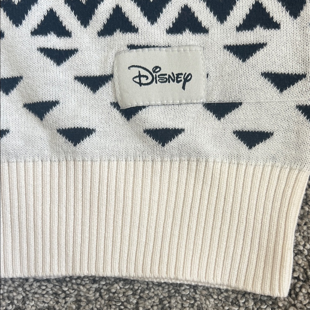 Disney Kids Sweater with Black and White Pattern - Picture 4 of 5